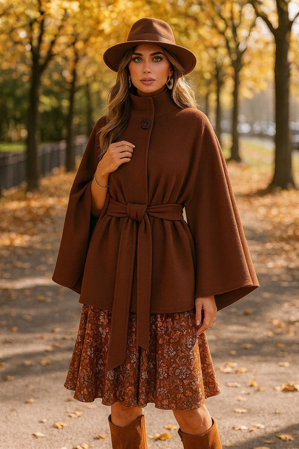 The Luxe Wool Cape