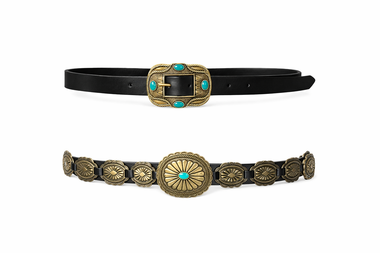 Arizona Turquoise Belt- 109 cms