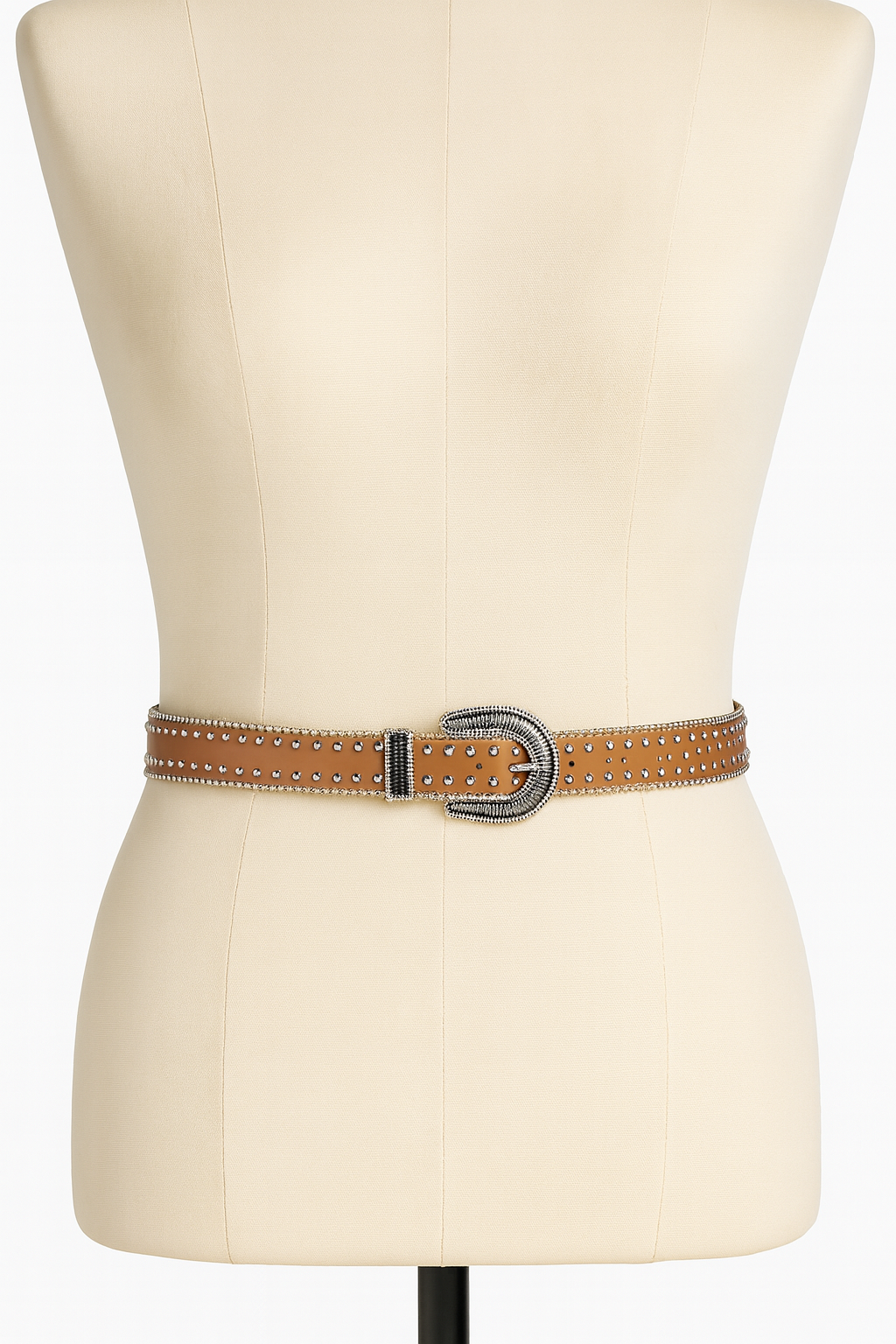The Milan Studded Statement Belt- 111cms