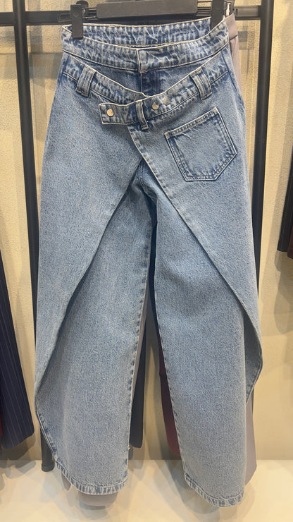Overlay Wide Denim
