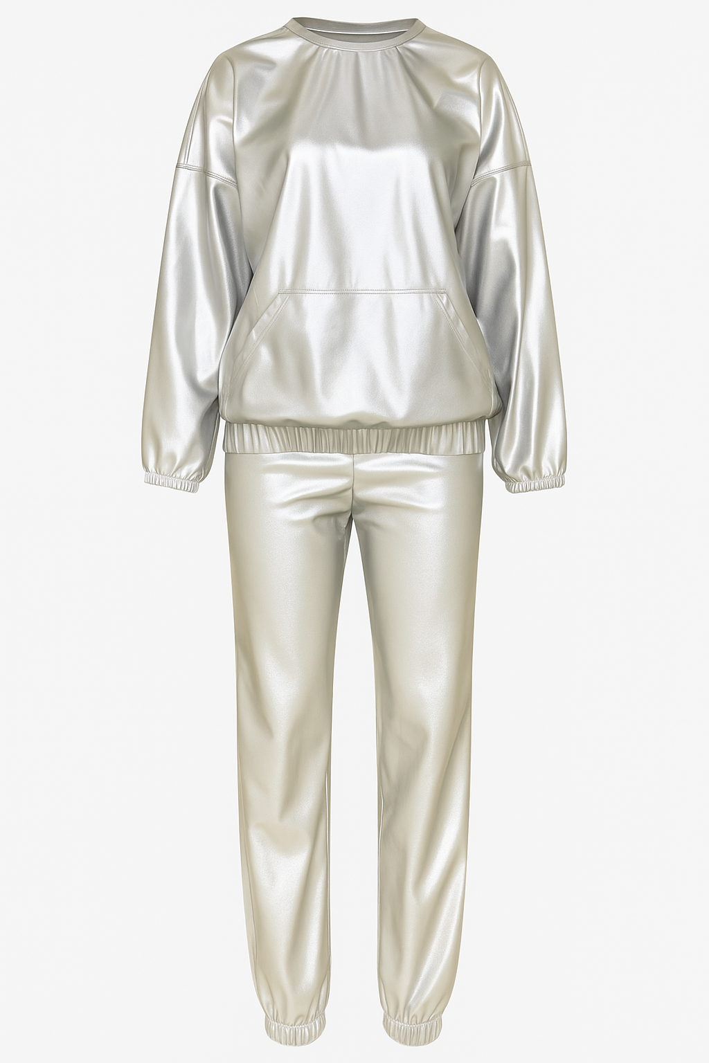 The Luxe Metallic Motion Set