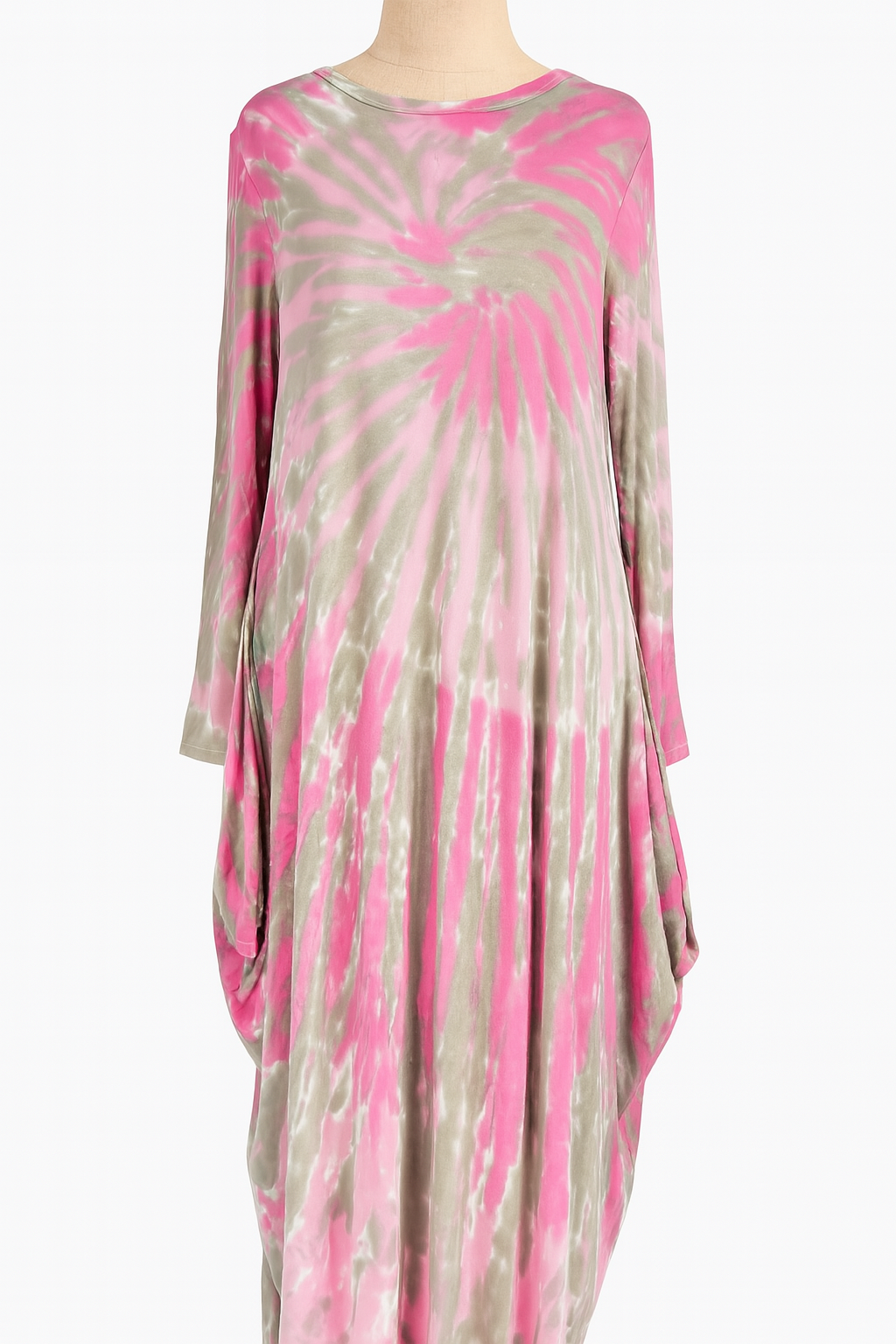 Palm Breeze Tie-Dye Maxi