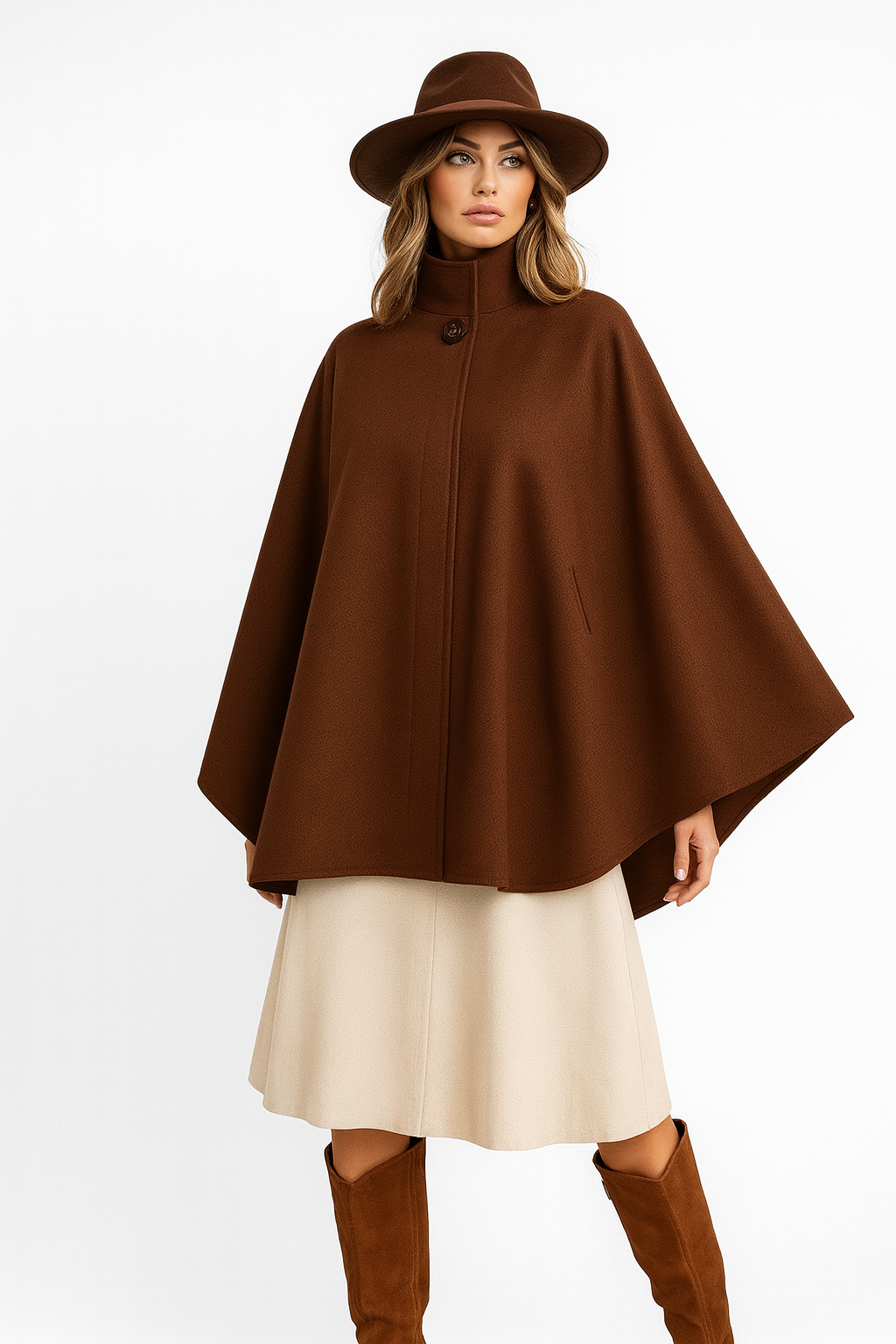 The Luxe Wool Cape