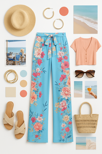 Ocean Bloom Palazzo