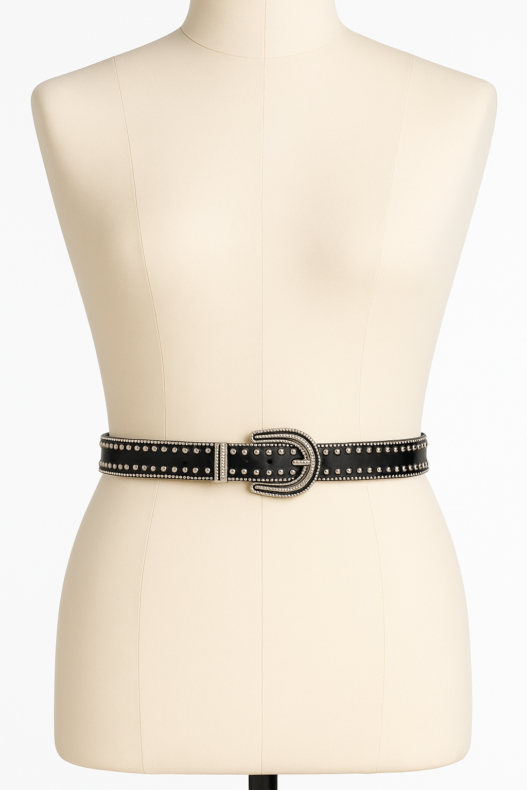 The Milan Studded Statement Belt- 111cms