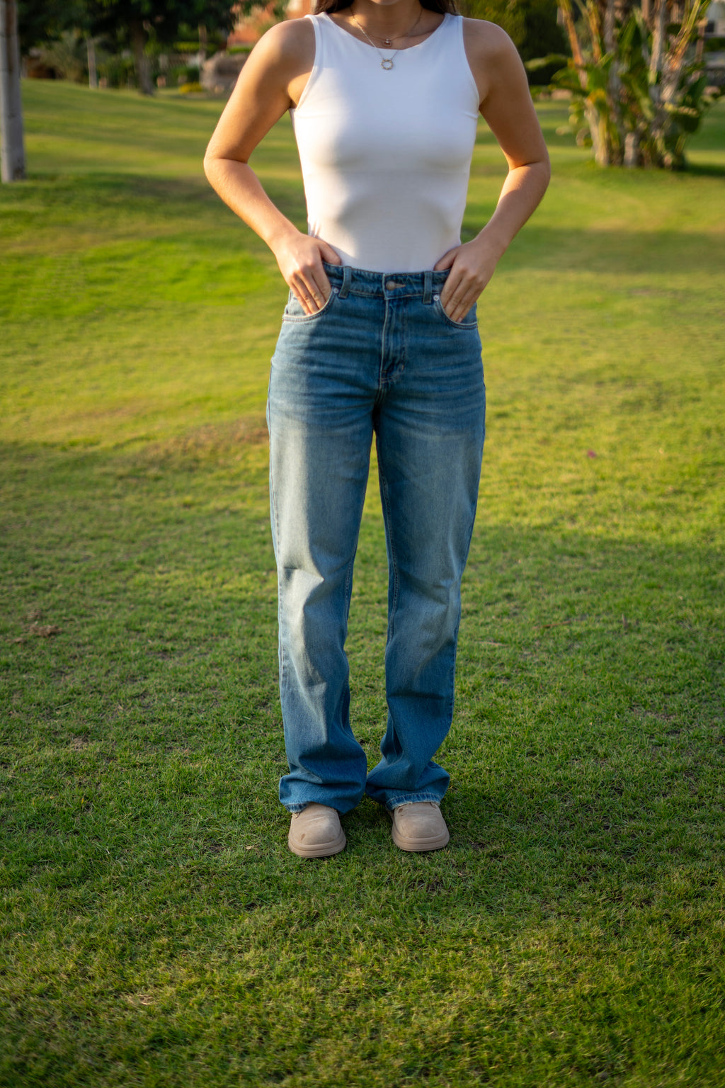 OnTheGo Wide Jeans