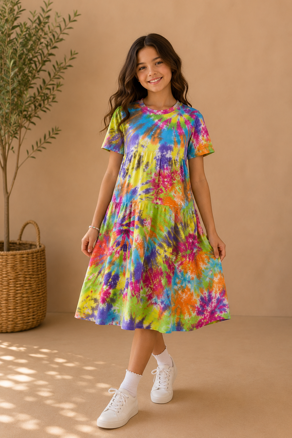 Cotton Candy Midi Dress