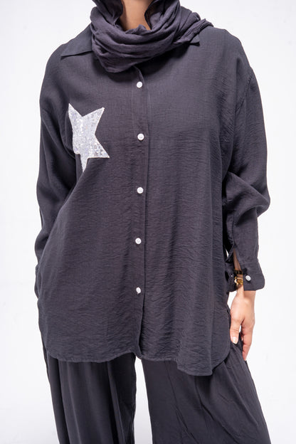 Star Sequin Chemise