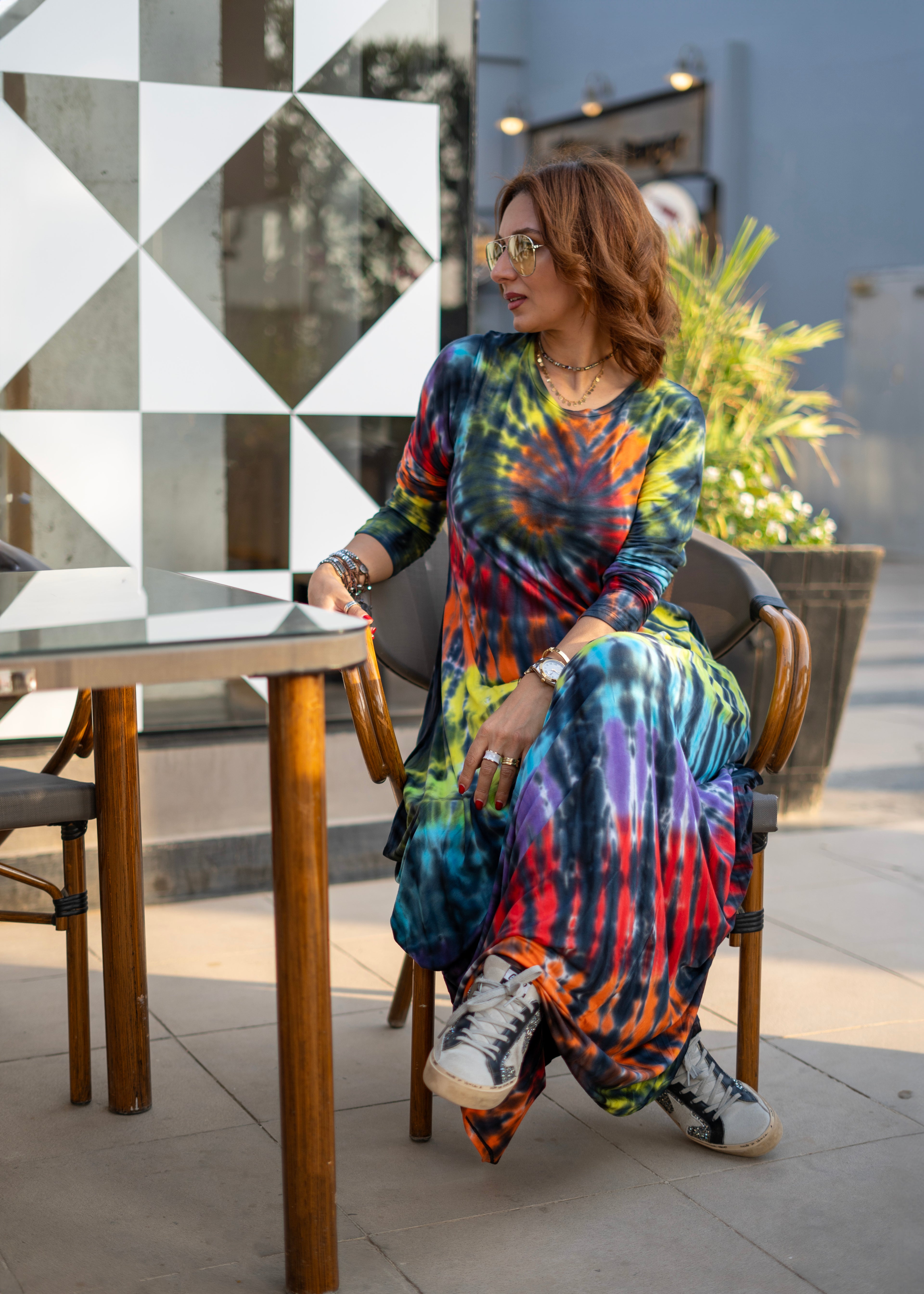 Color Rush Tie-Dye Maxi