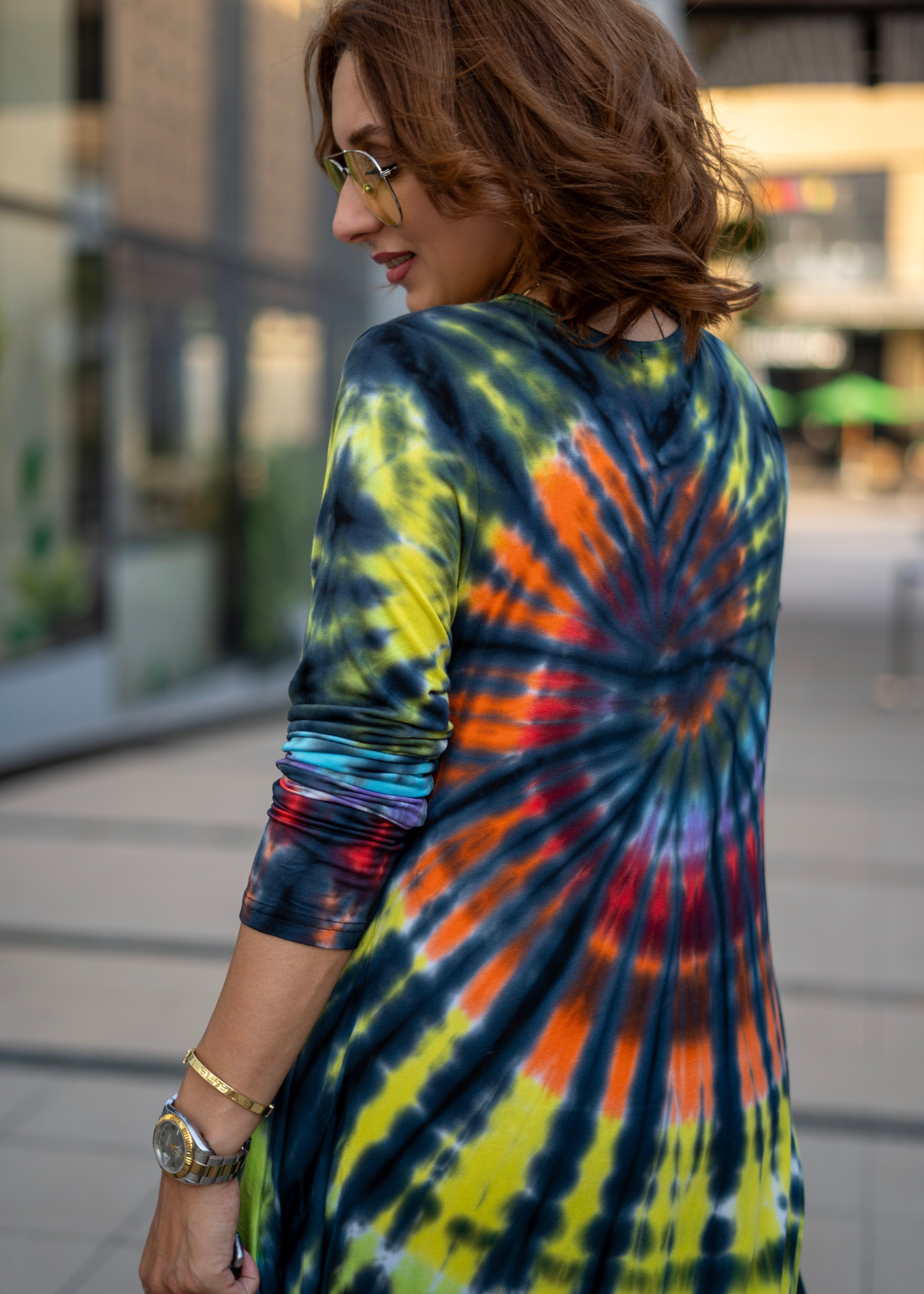 Color Rush Tie-Dye Maxi