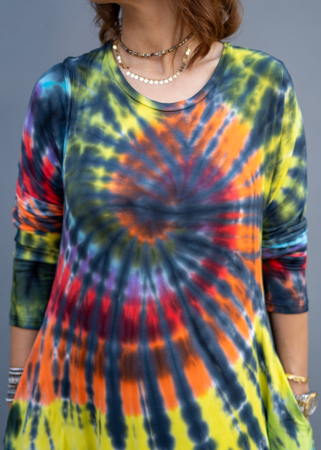 Color Rush Tie-Dye Maxi
