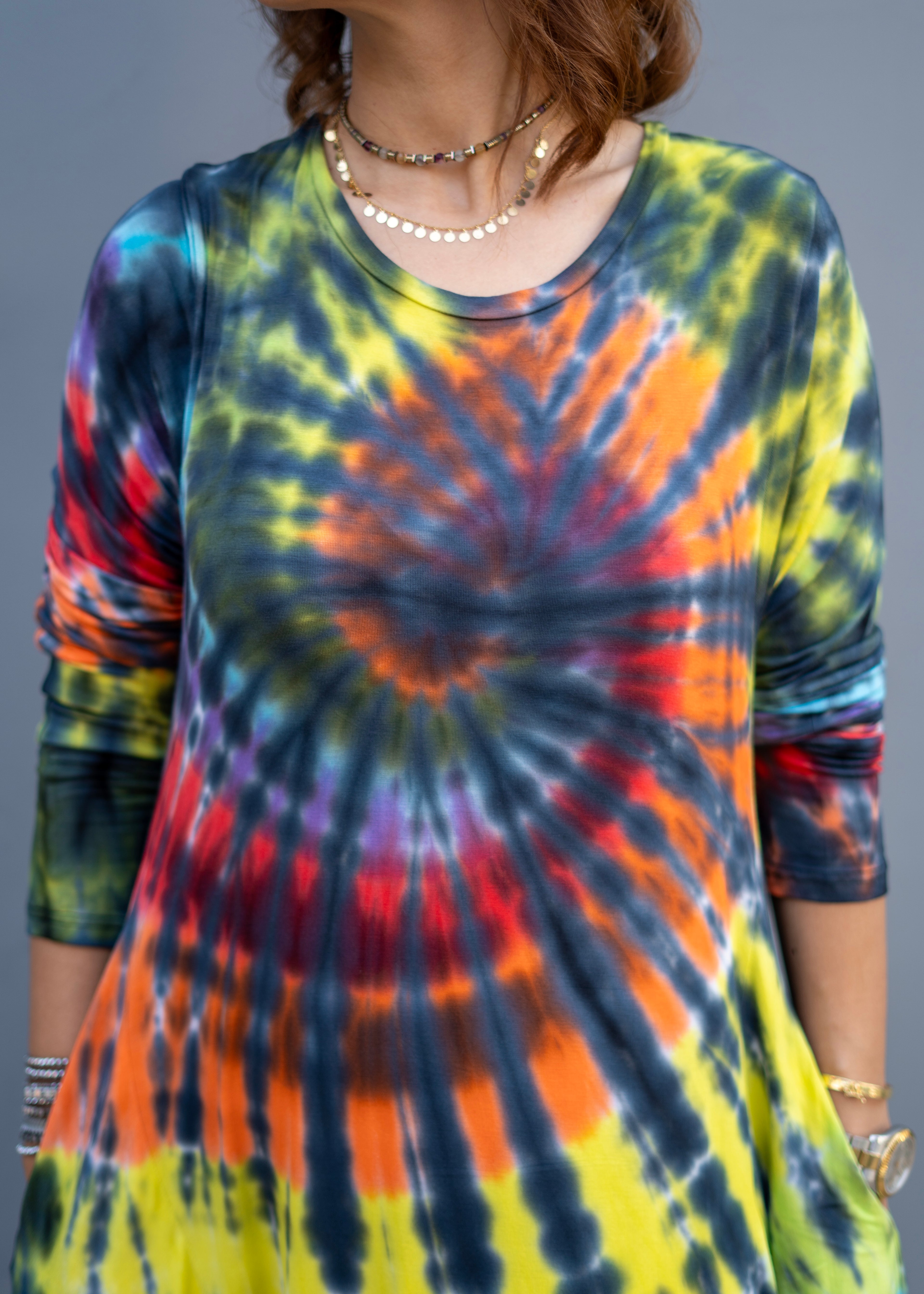 Color Rush Tie-Dye Maxi