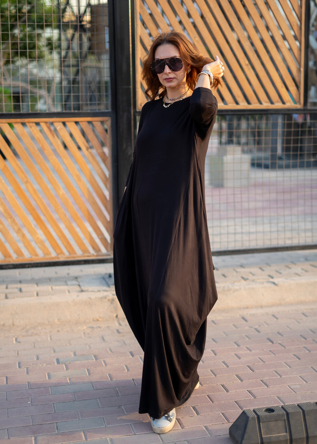 Pure Viscous Balloon Dress