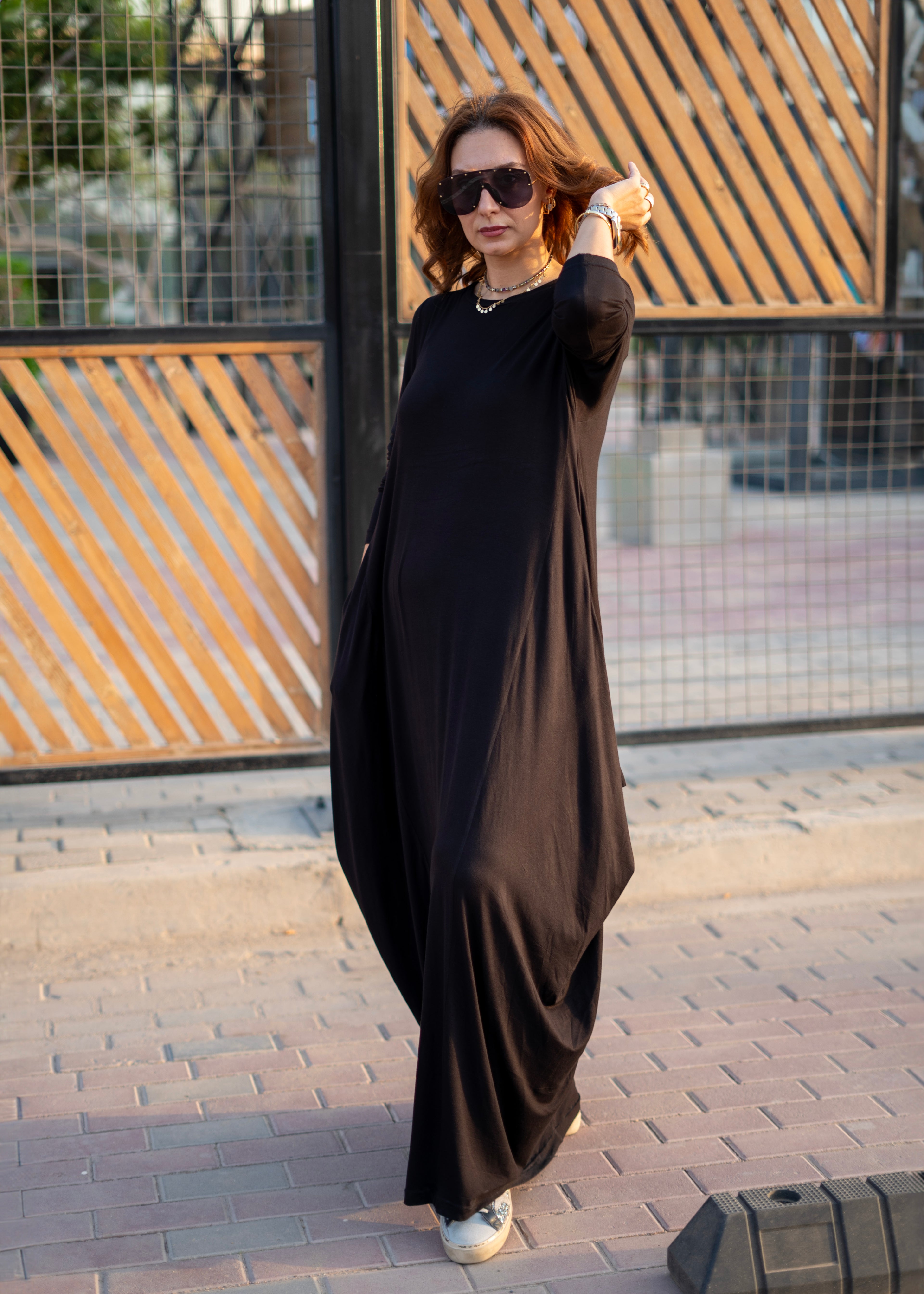 Pure Viscous Balloon Dress