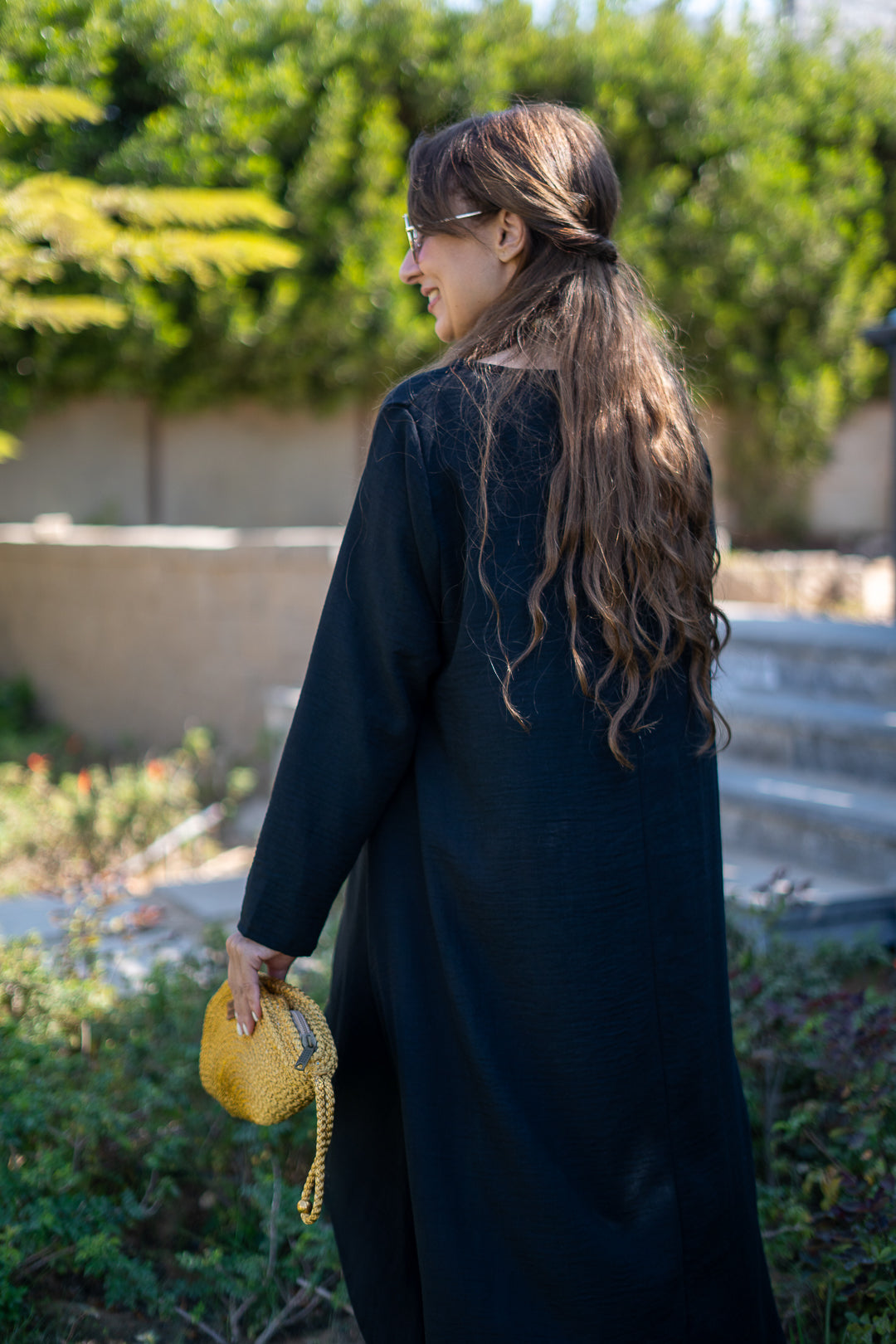 Black Breeze Linen Ensemble