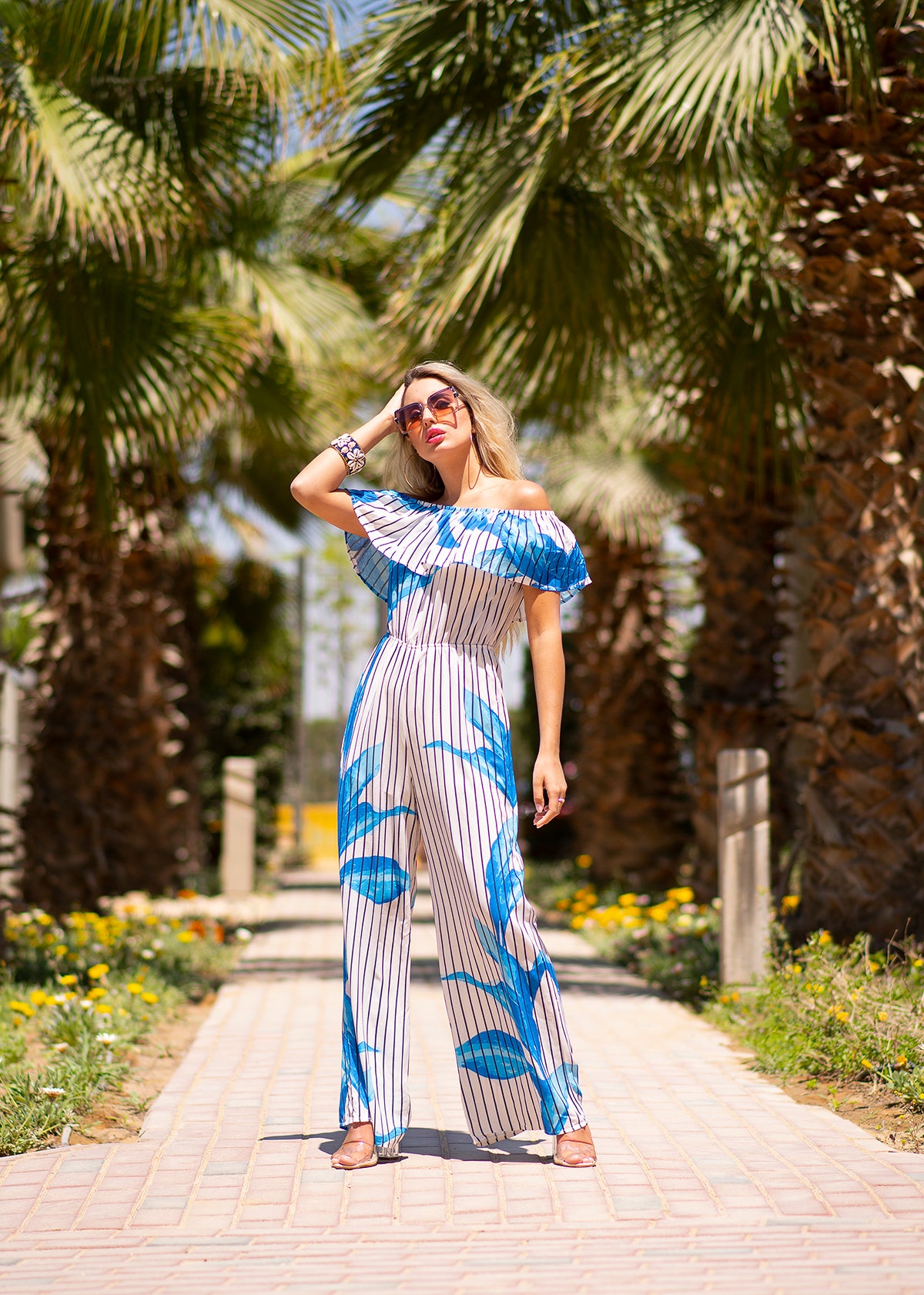 Palm Path Jumpsuit