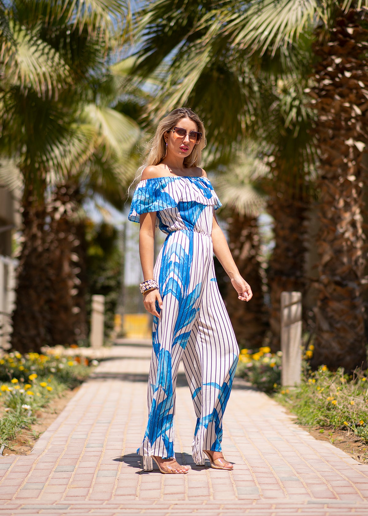 Palm Path Jumpsuit