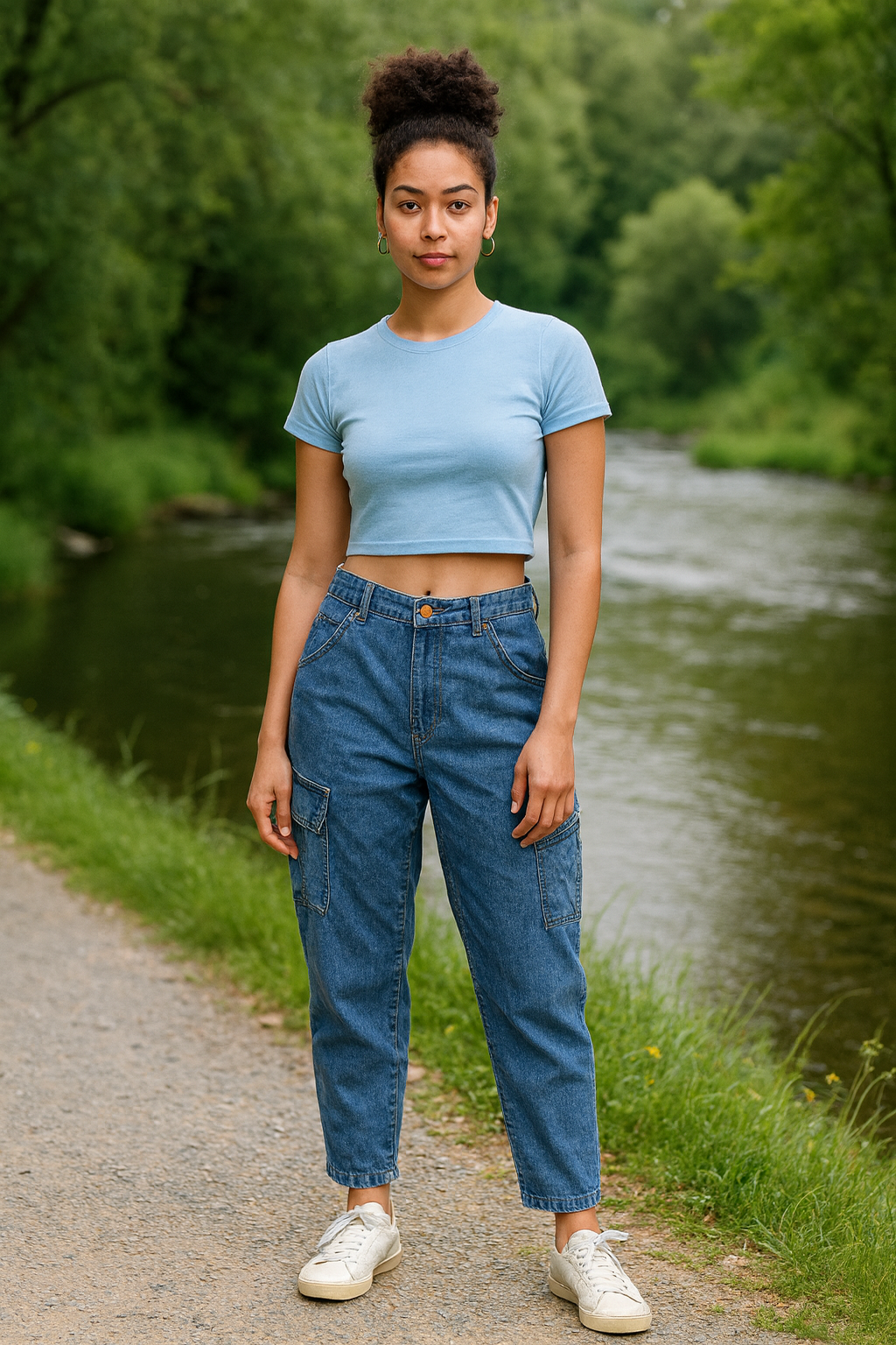 Street Style Cargo Jeans