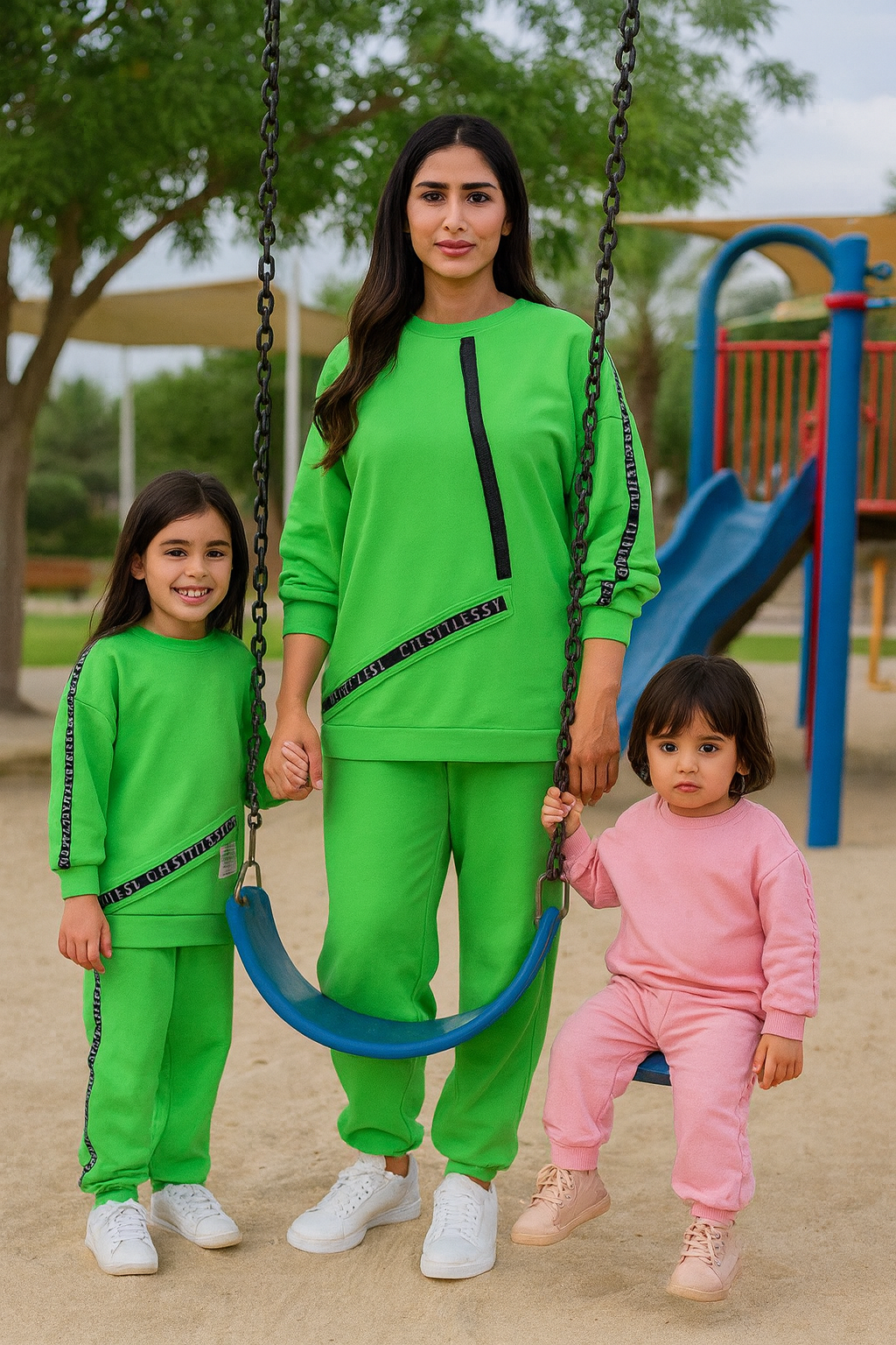 Apple green signature Strap Set