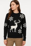 Snowfall Reindeer Knit