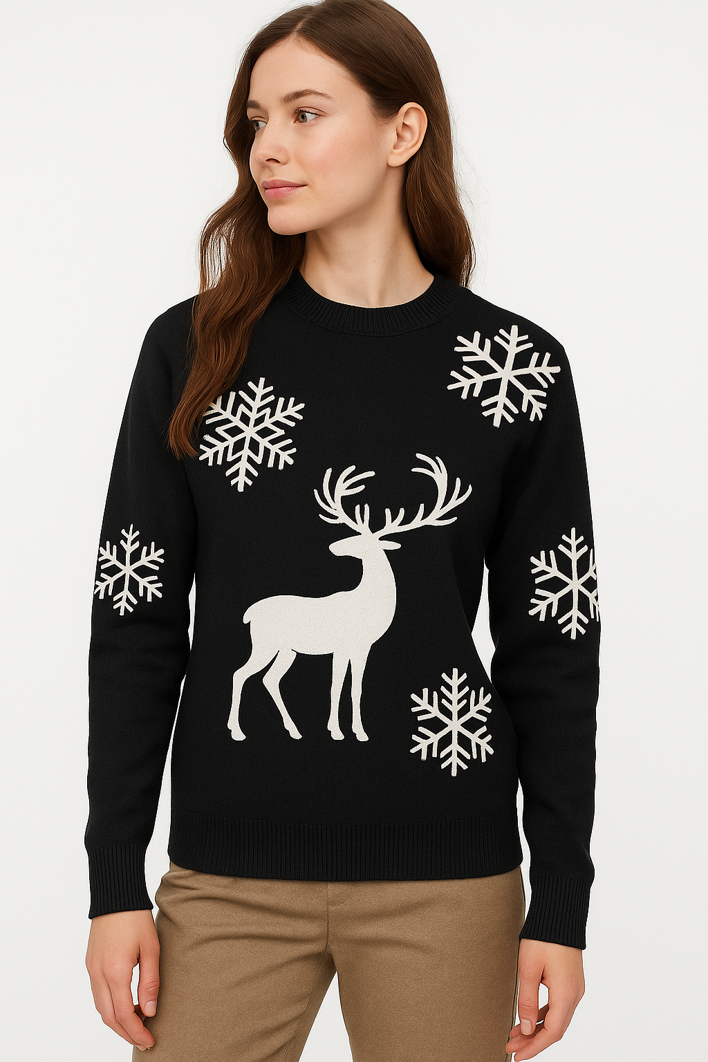 Snowfall Reindeer Knit