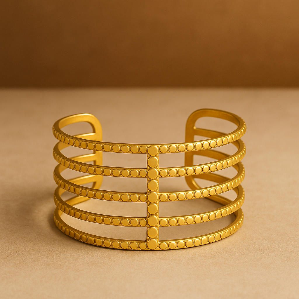 Linear Luxe Cuff