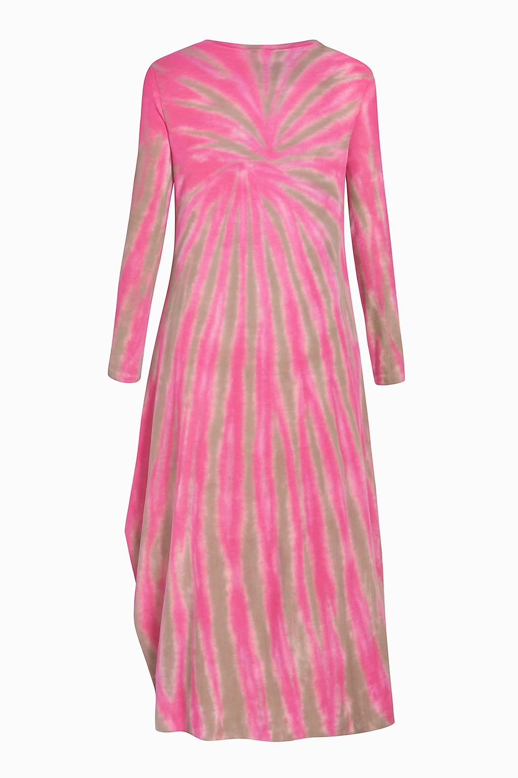 Palm Breeze Tie-Dye Maxi