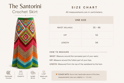 The Santorini Crochet Skirt