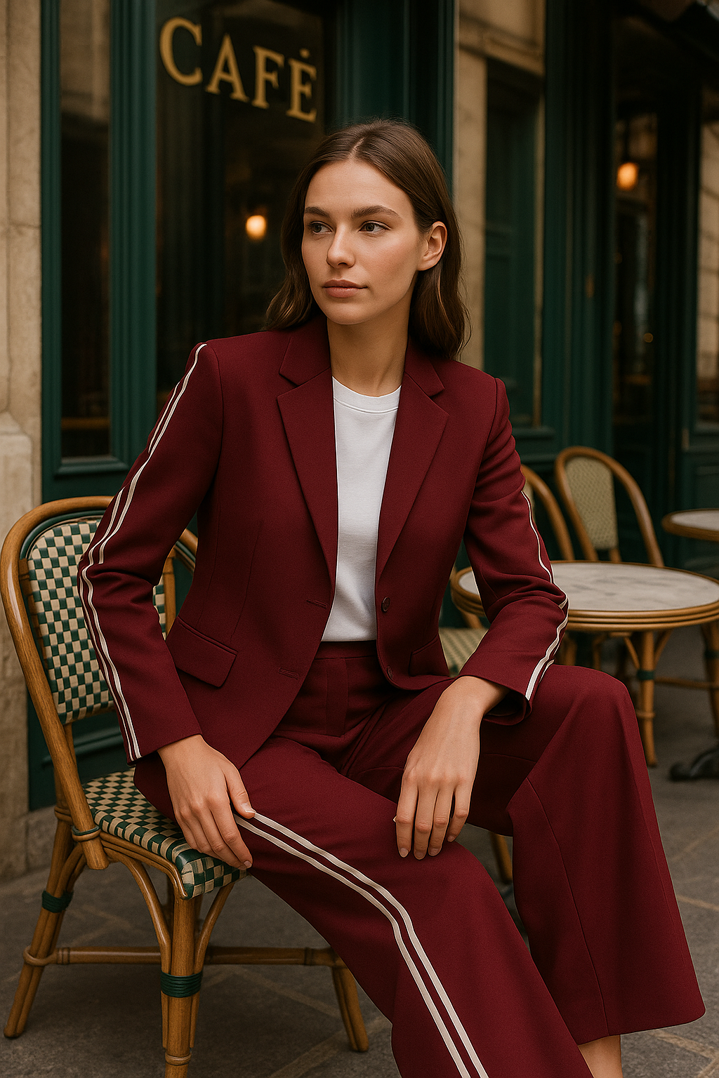 Casual Blazer Set
