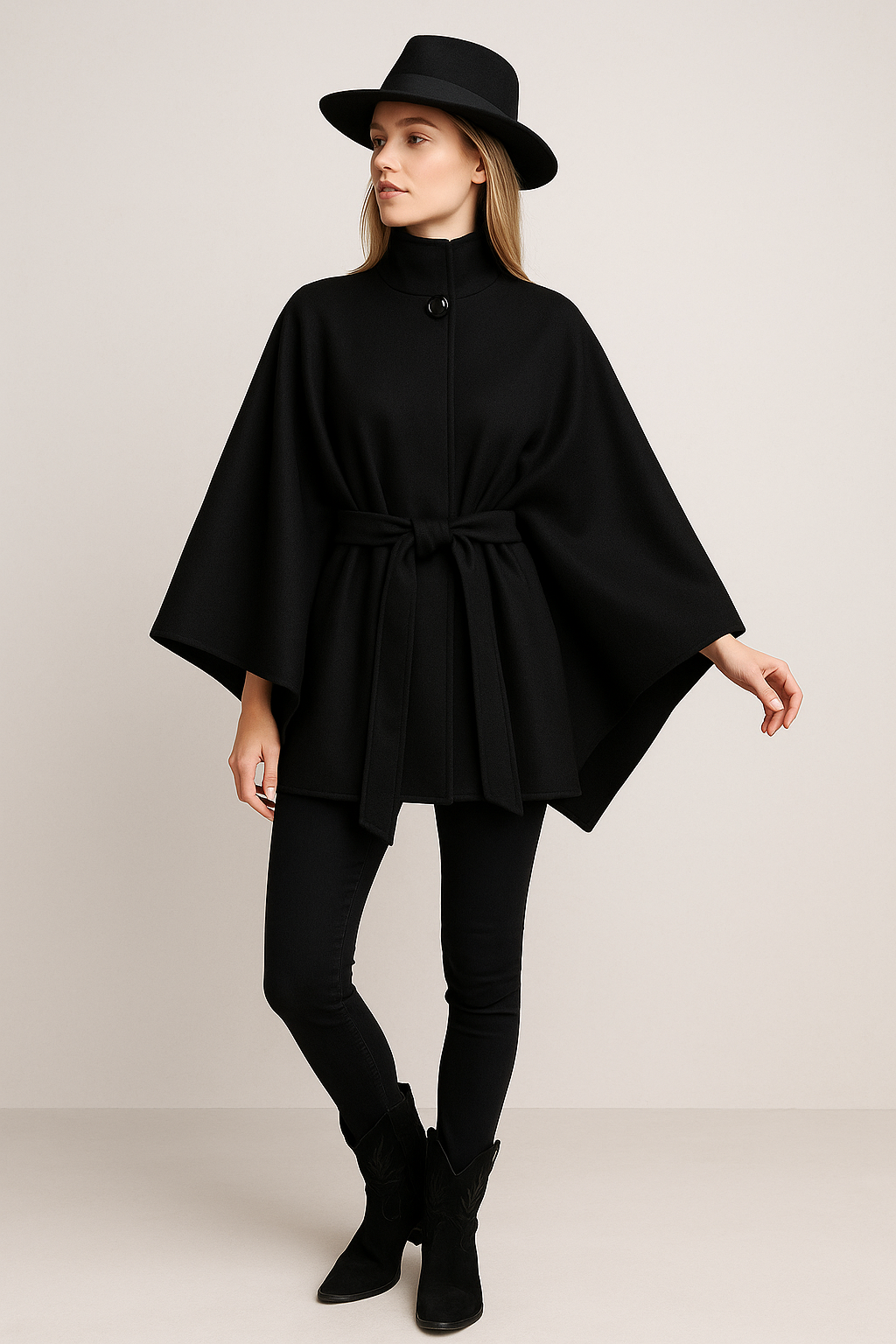 The Luxe Wool Cape