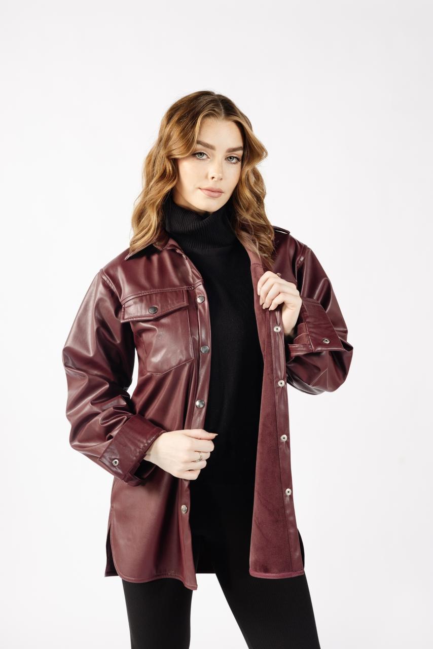 Iconic Leather Chemise