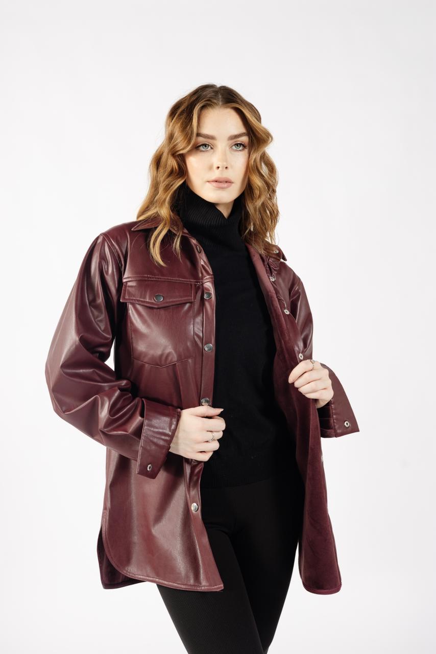 Iconic Leather Chemise