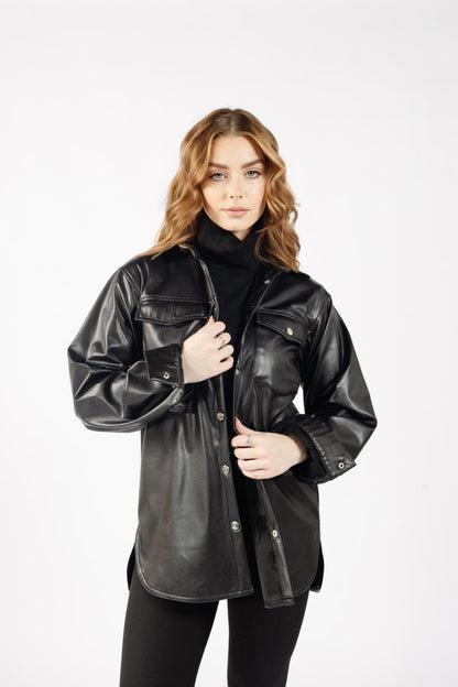 Iconic Leather Chemise