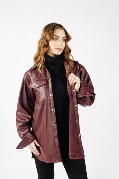 Iconic Leather Chemise
