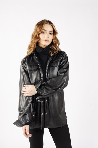 Iconic Leather Chemise