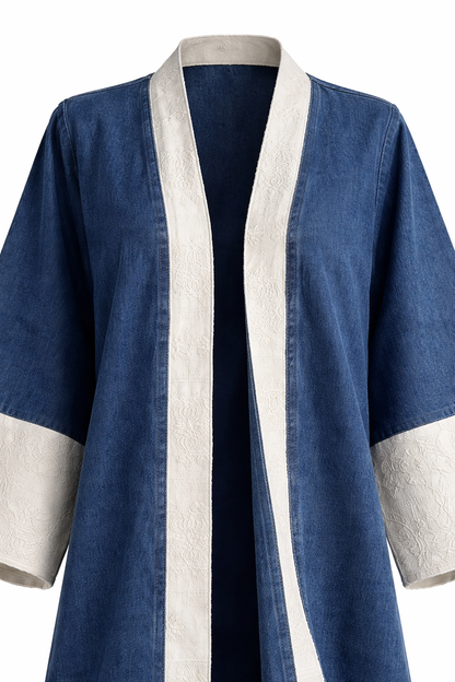 Malika Denim kaftan