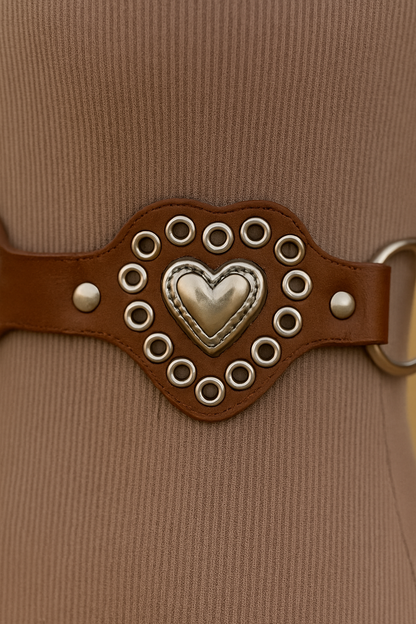 Heartbeat Statement Belt 112CM
