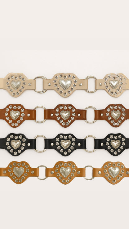 Heartbeat Statement Belt 112CM