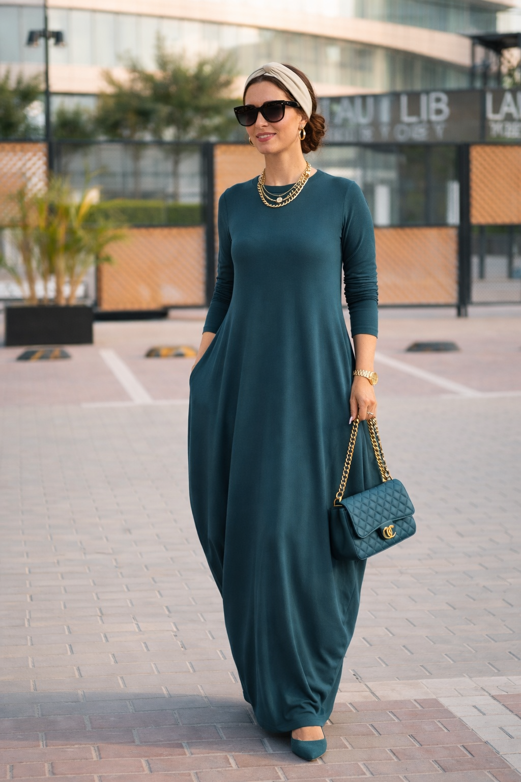 Pure Viscous Balloon Dress