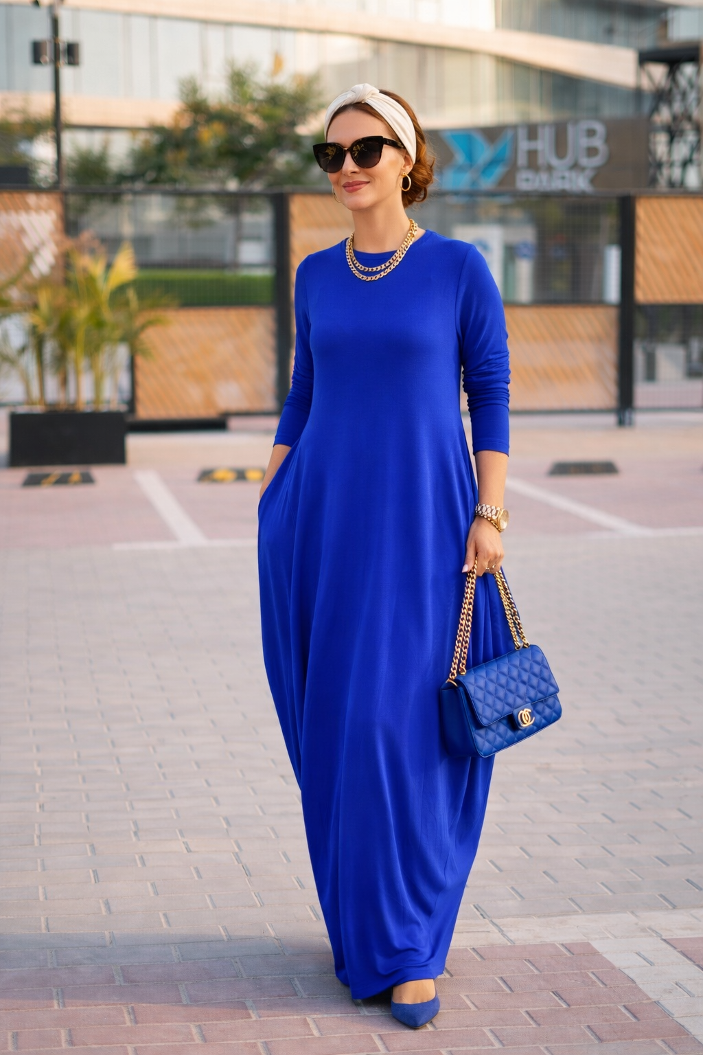 Pure Viscous Balloon Dress