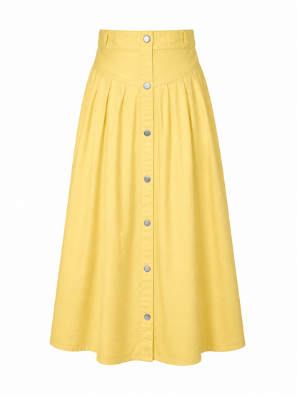 High-Waist Flow Skirt