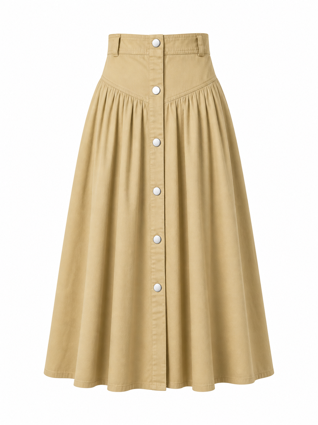 High-Waist Flow Skirt