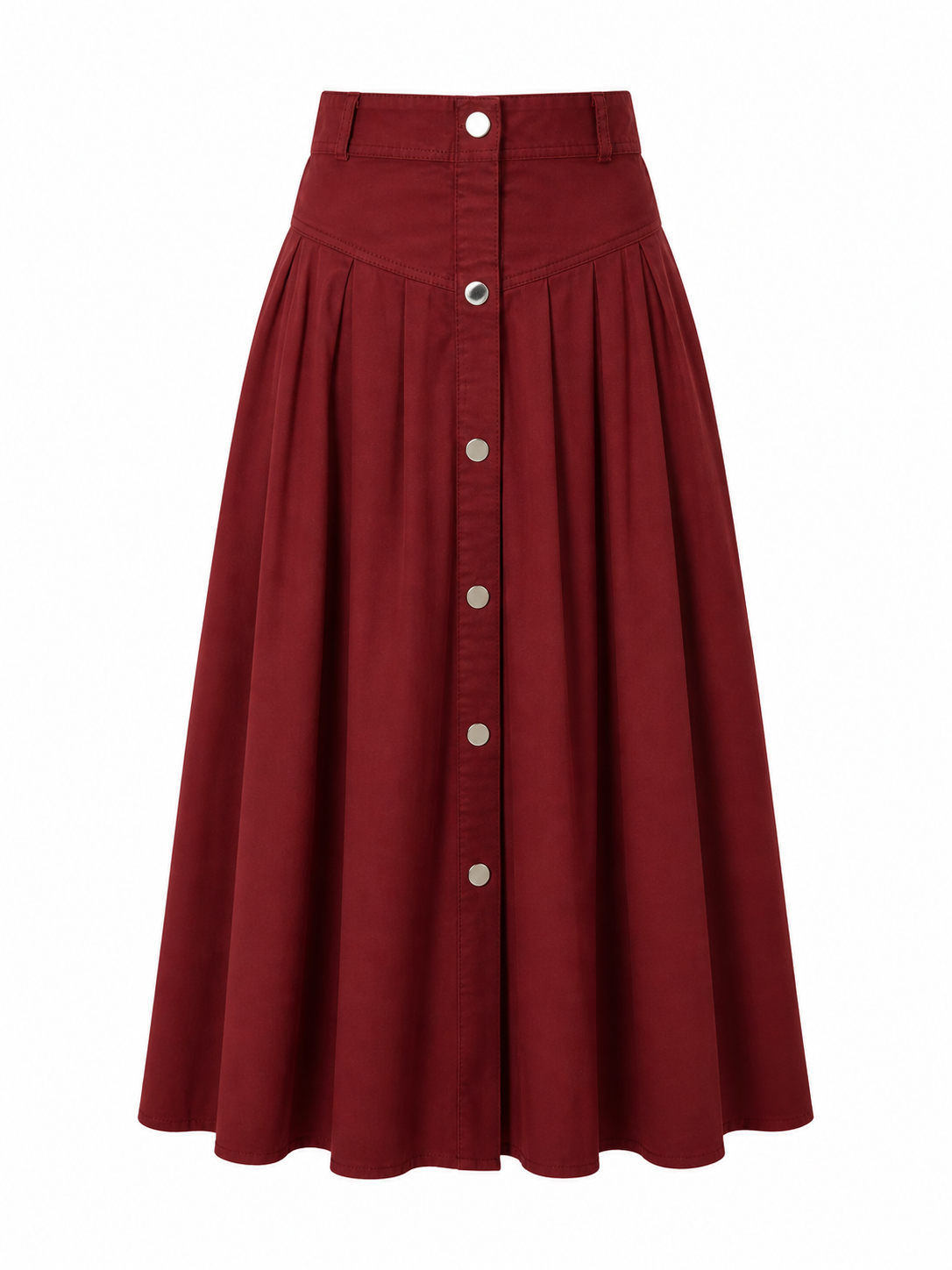 High-Waist Flow Skirt