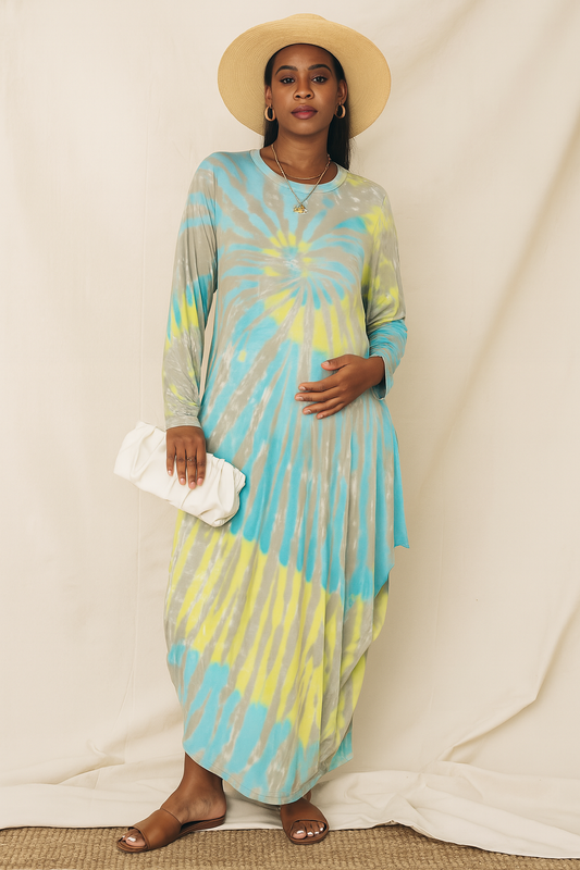 Sunburst Breeze Maxi Dress