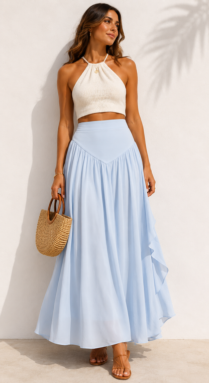 The Breeze Wrap Skirt
