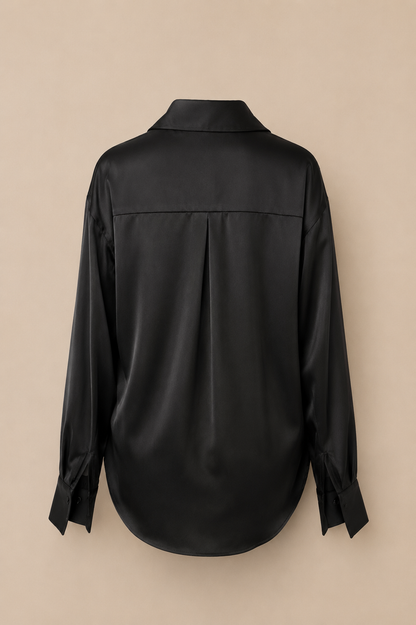The Ava Satin Blouse
