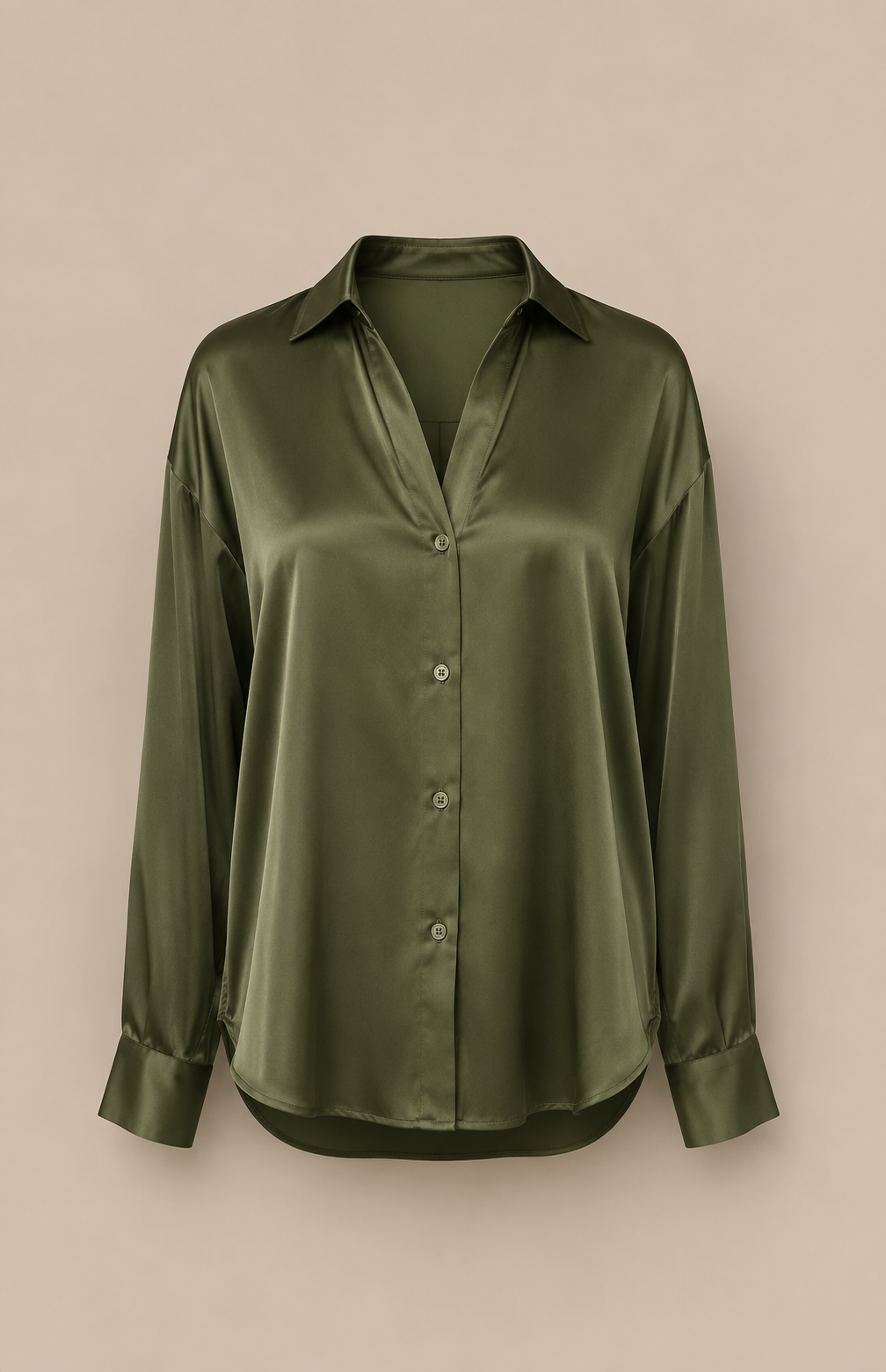 The Ava Satin Blouse