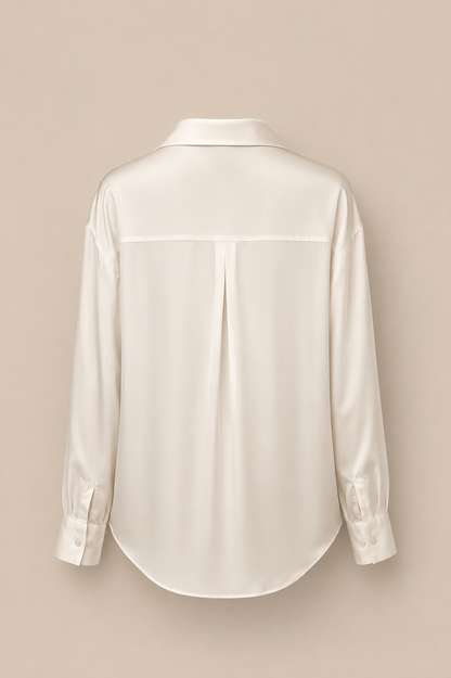 The Ava Satin Blouse