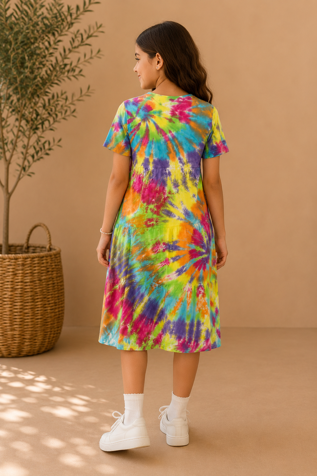 Cotton Candy Midi Dress