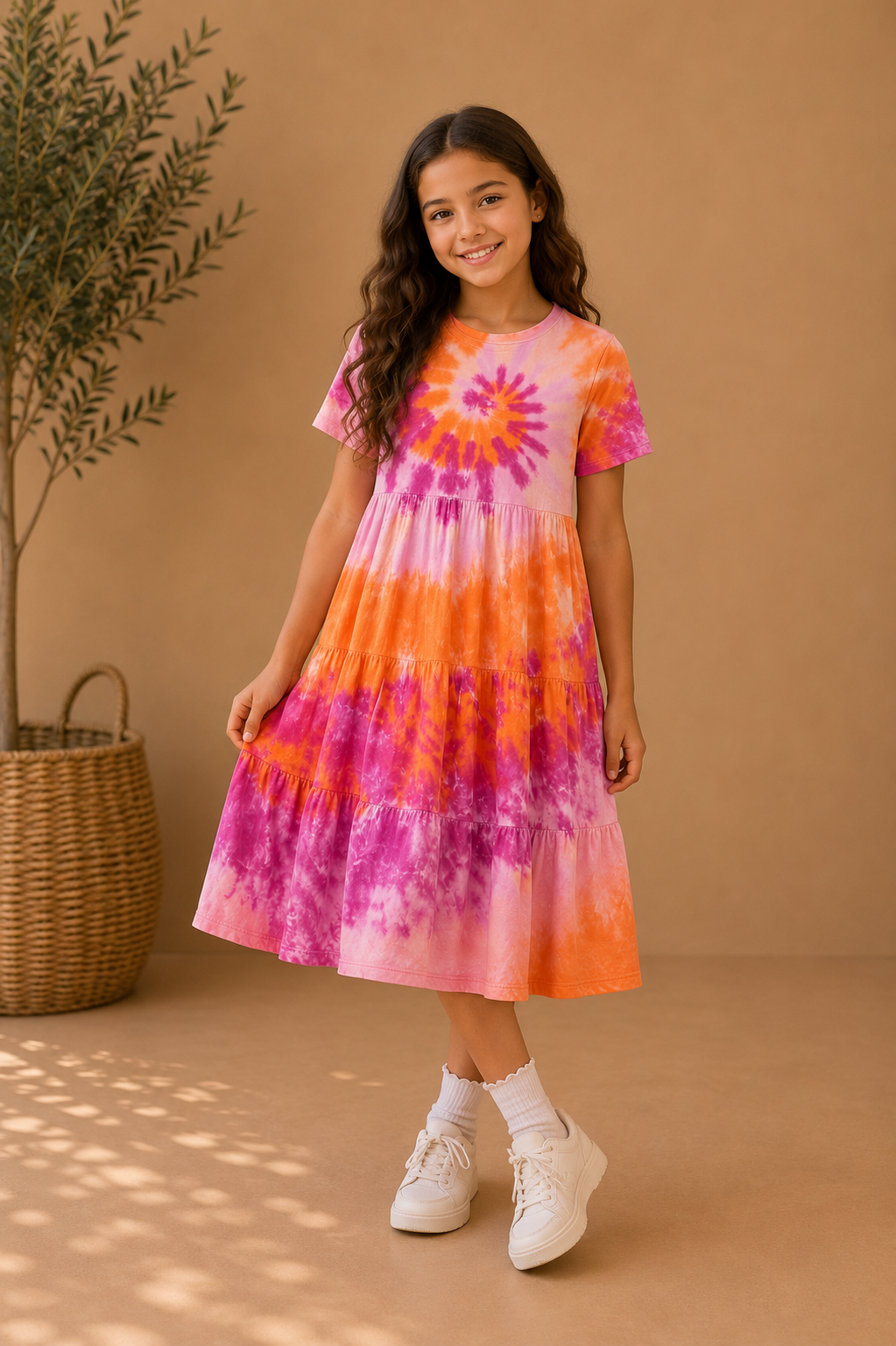 Cotton Candy Midi Dress